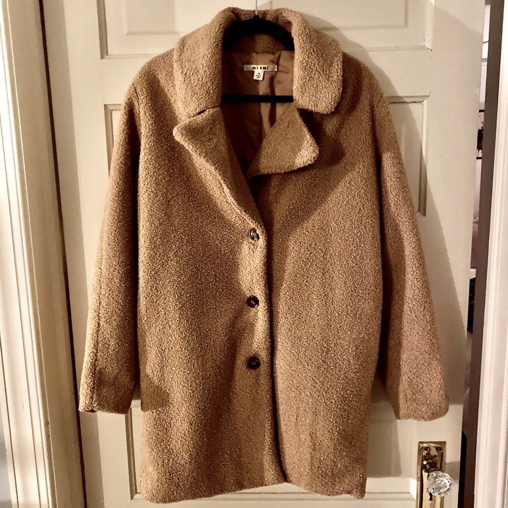 Light Brown 🤎 Teddy Jacket
